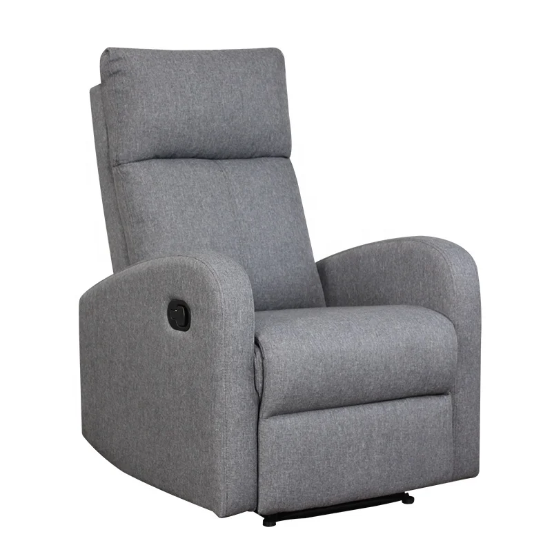 Modern Fabric Reclining Manual Recliner Sofa Chair Reclinable With Massage Function For Living Room