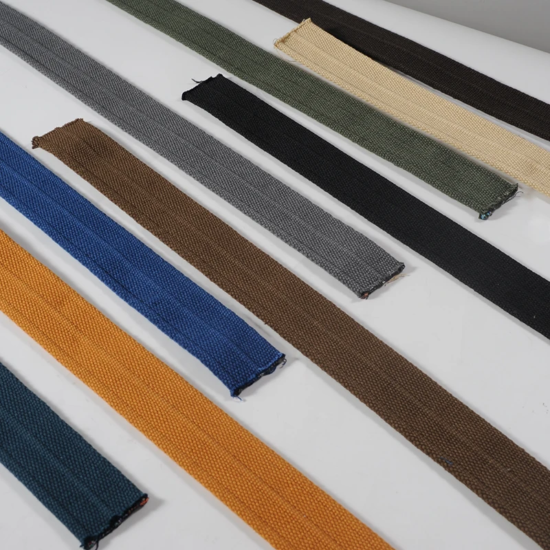 Thickened  Polyester-Cotton Webbing  Multi-Purpose Webbing for Bag & Strap & Canvas Belt & Polyester-Cotton Webbing Accessories