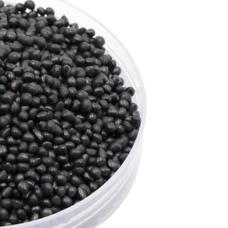 10 20 30 40 50 Percent PE Based Black Masterbatch plastic raw material from Shandong masterbatch factory