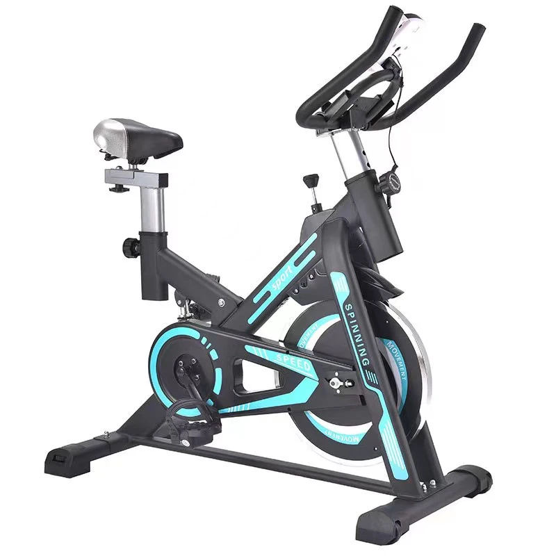 Professional Electronic Watch Adjustable Resistance Easy Installation Silent Exercise Bike