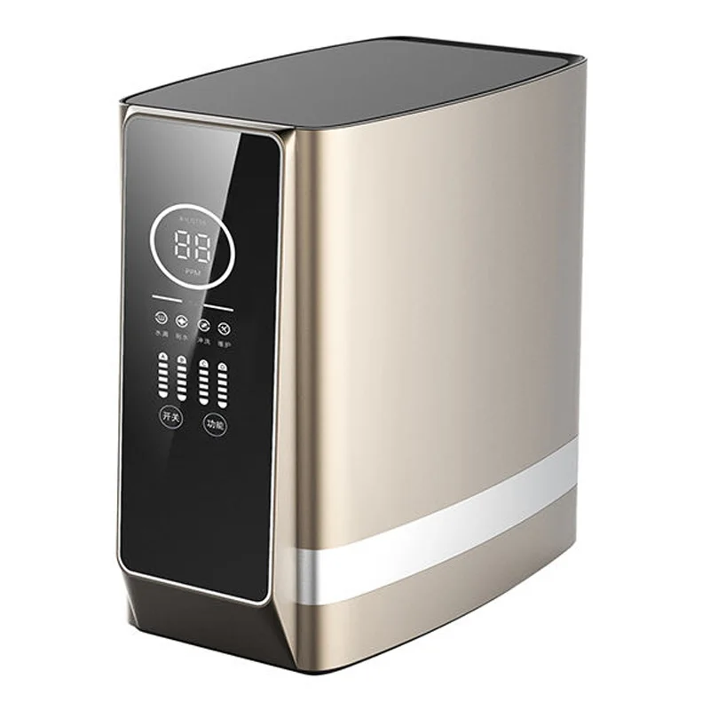 Under Sink TDS Filter Life Display Self Clean Water Filter OEM ODM 400G 600G 800G Large Flow RO Water Purifier