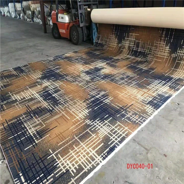  Роскошный нейлон 3d напечатанный ковер для отеля казино