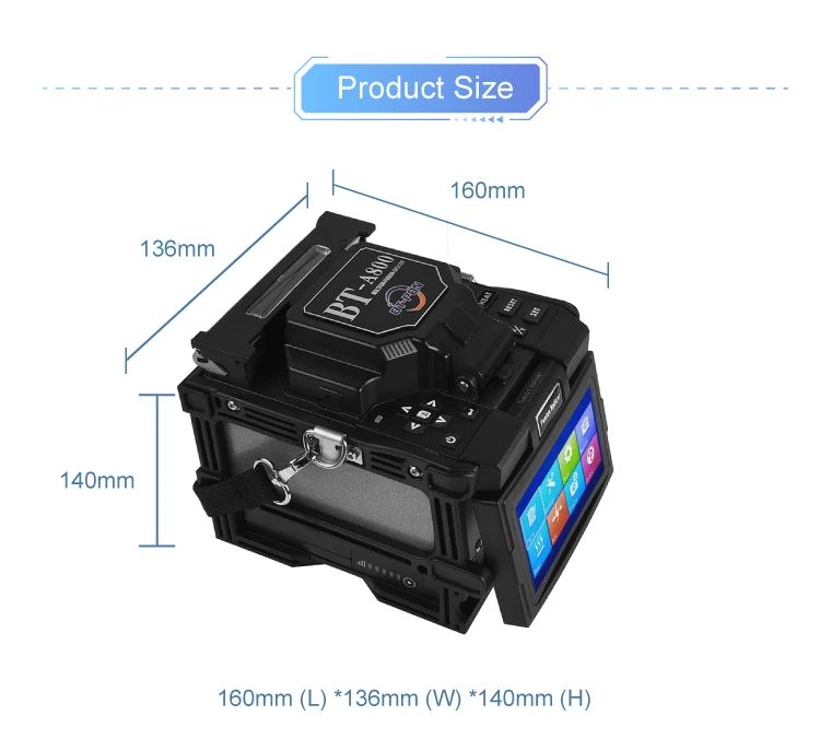 Цена по прейскуранту завода Ftth волоконно-оптический Сплайсер частей 6 мотор сплайсинга машина