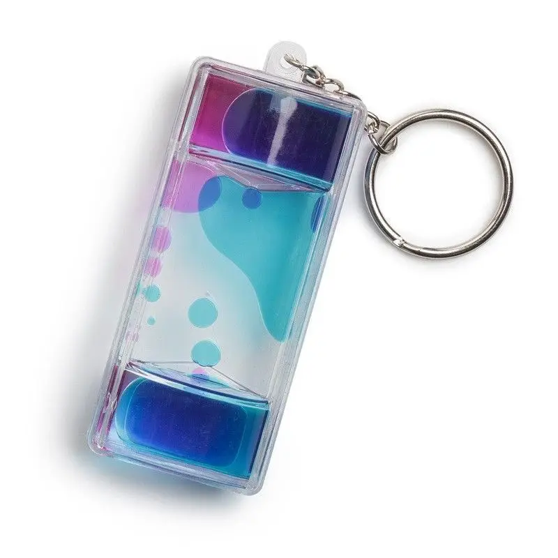 Liquid Motion Bubbler Keychain Toys