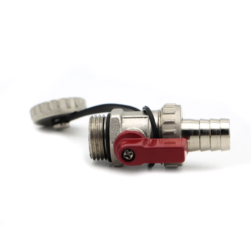 Brass fitting drain valve with Pressure Relief Drain brass material manifold drain valve