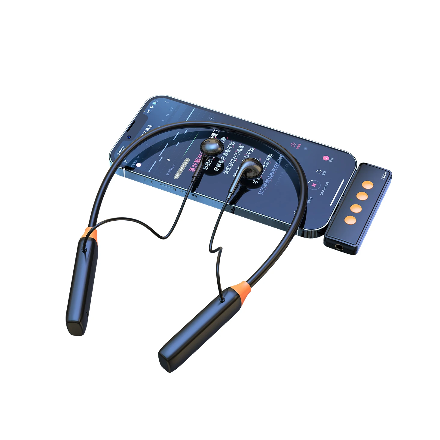 New Private Mode Innovative Design Neckband Wireless Microphone For Sport Speah Teaching