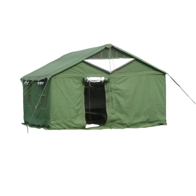 Inflatable Camp Camouflage Emergency  Relief Earthquake  Rescue  Command  Cotton Tent