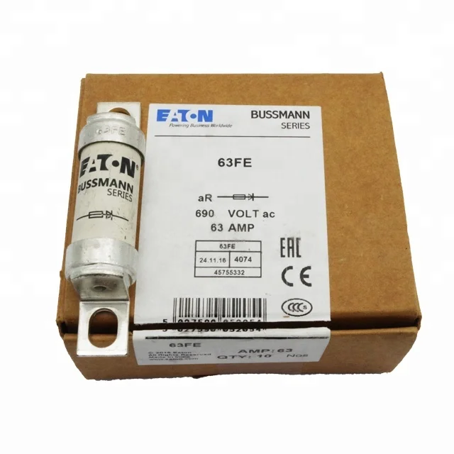 New and original  Original 63A 690V Blade Fuse BS88 63FE Fuses