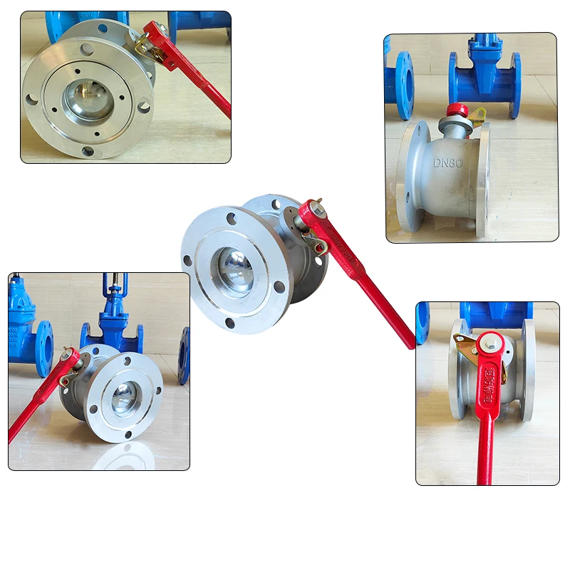 China supplier aluminum tanker ball valve flangeless 1.0-1.6Mpa ball valves