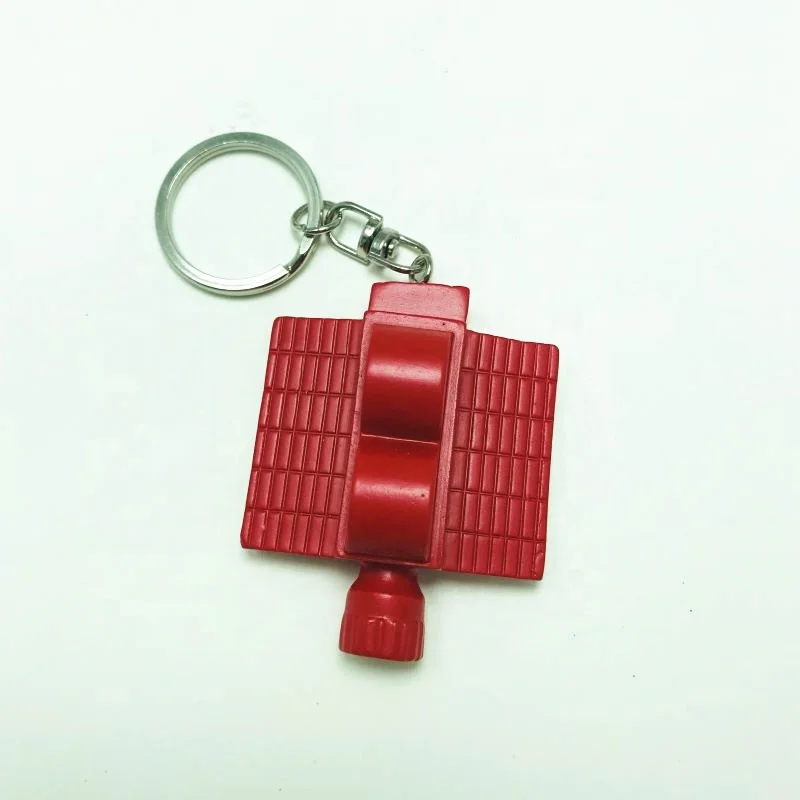 cheap personalized promotional keyring buy customized key Chain bulk red camera Shape keychain