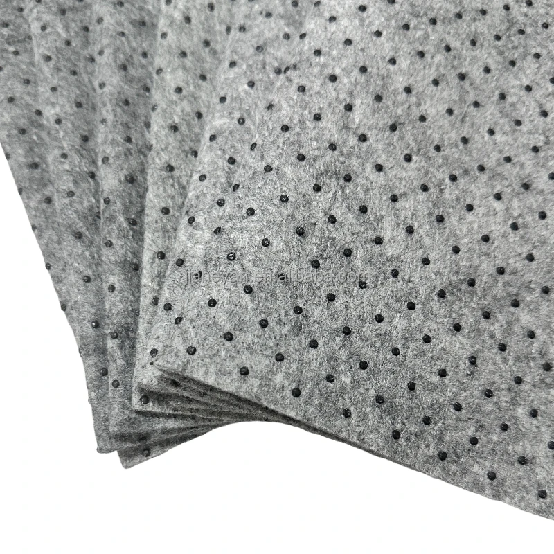 Point Drip Plastic PVC dots Anti Slip Dots Non Woven Fabric Anti Slip Carpet Felt Non Slip Felt Carpet Backing Rug Pad