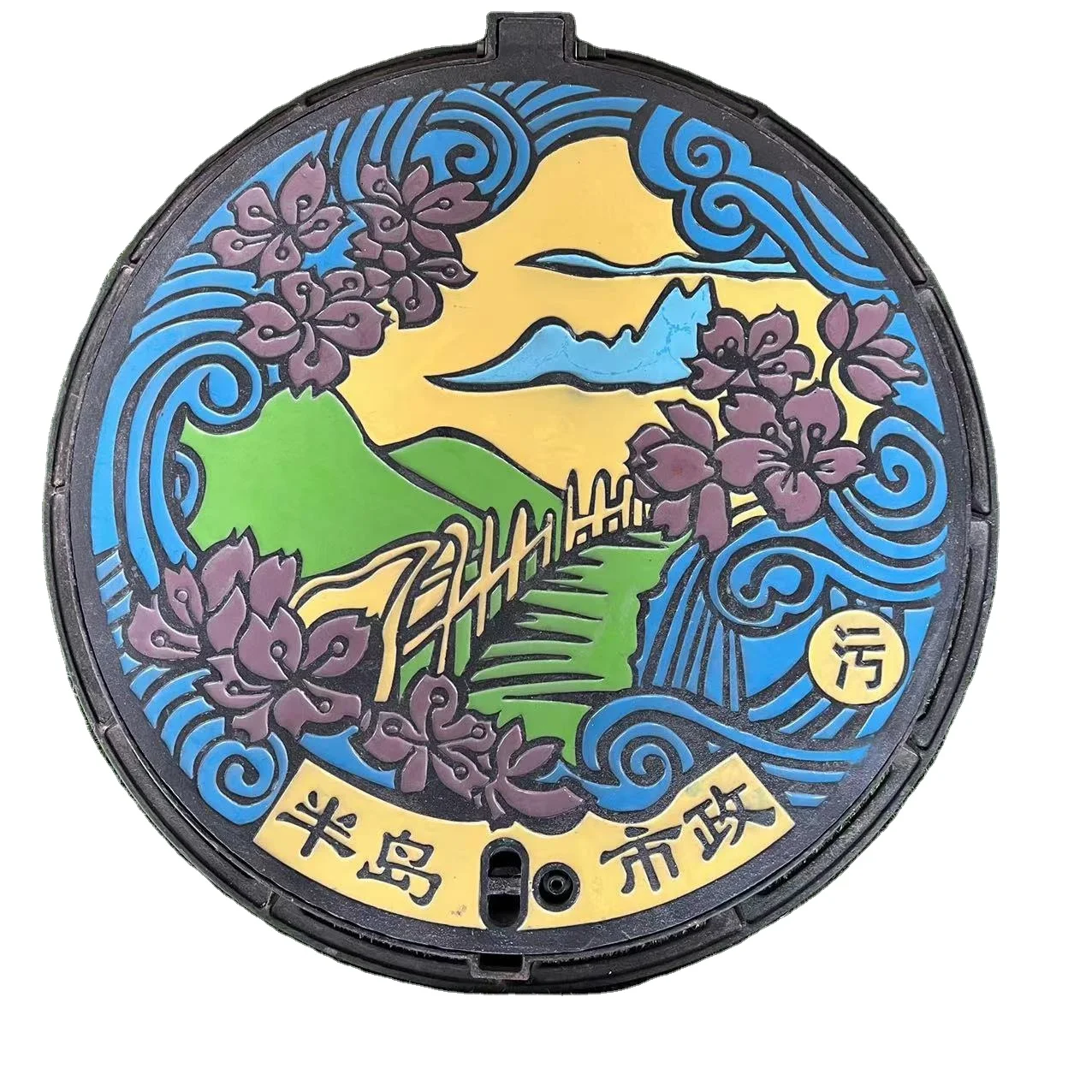 Индивидуальная поставка высококачественного круглого чугунного Люка из ковкого чугуна