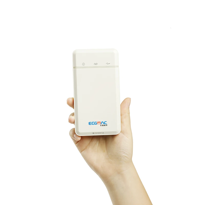 Portable mini bluetooth 12 channel ecg ekg machine device