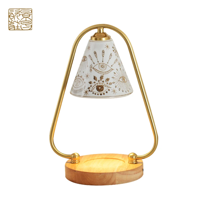 Waxing Burner Candle Melter Light small european aromatherapy candle lamp