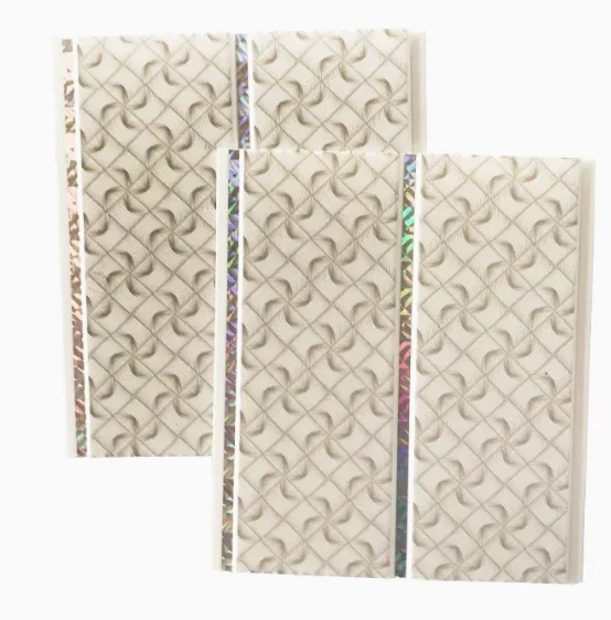 Faux Waterproof Artistic Decorative PVC Laminated Film Wood Wall Panel ceiling PVC Panel Bedroom PVC Ceiling