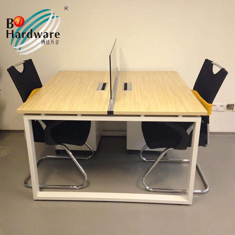 Guangzhou manufacturer steel tube office table frame rectangle shape leg