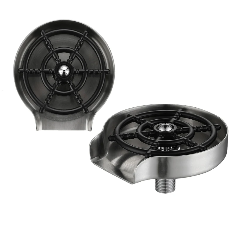 Beer Bottle Quick Cleaner Smart Barware Faucet Bar Automatic Cup Washer Glass Rinser For Kitchen Sinks Commercial Glass Washer