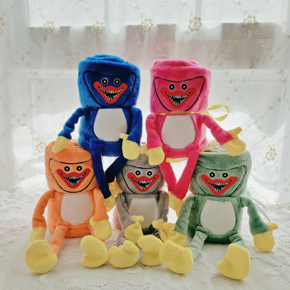 Cross-border poppy playtime game surrounding poppy roll blanket doll sausage monster flannel lunch break blanket