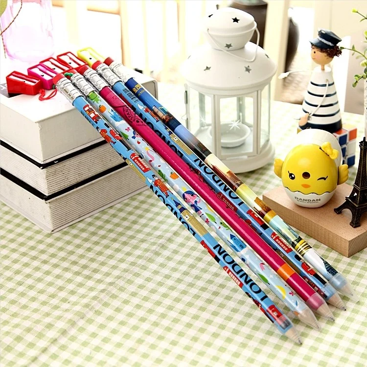 Рождественские Рекламные большие сувенирные карандаши длиной 39 см для путешествий с