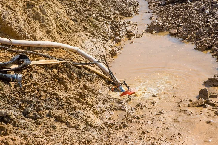 Hydraulic  Submersible Small Petrol Diesel Pressurized Water Pump For Wastewater Transport And Flood Control