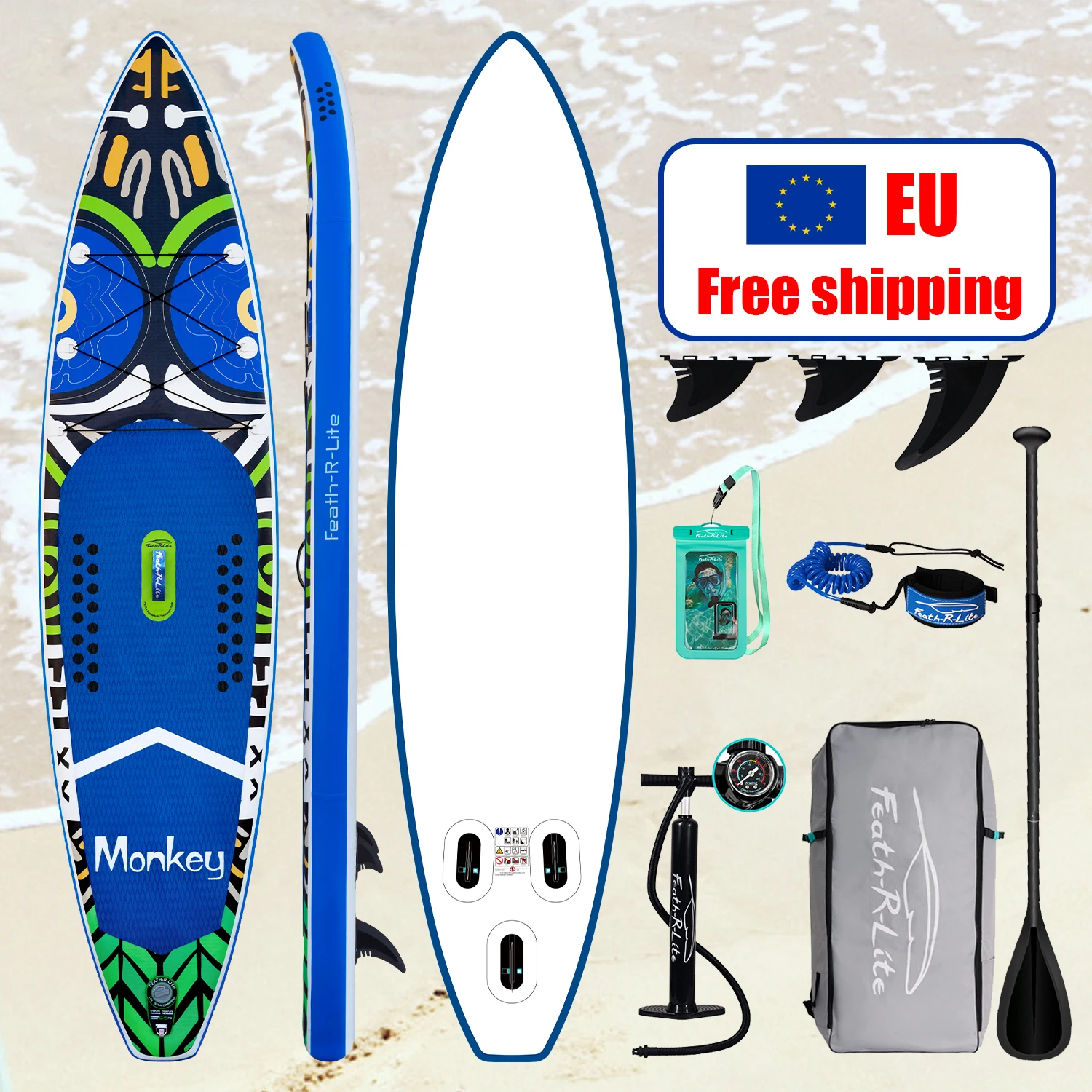 EU Free Shipping Dropshipping Wholesale sup boards wakeboard inflatable paddel surf paddleboard stand up paddle board isup