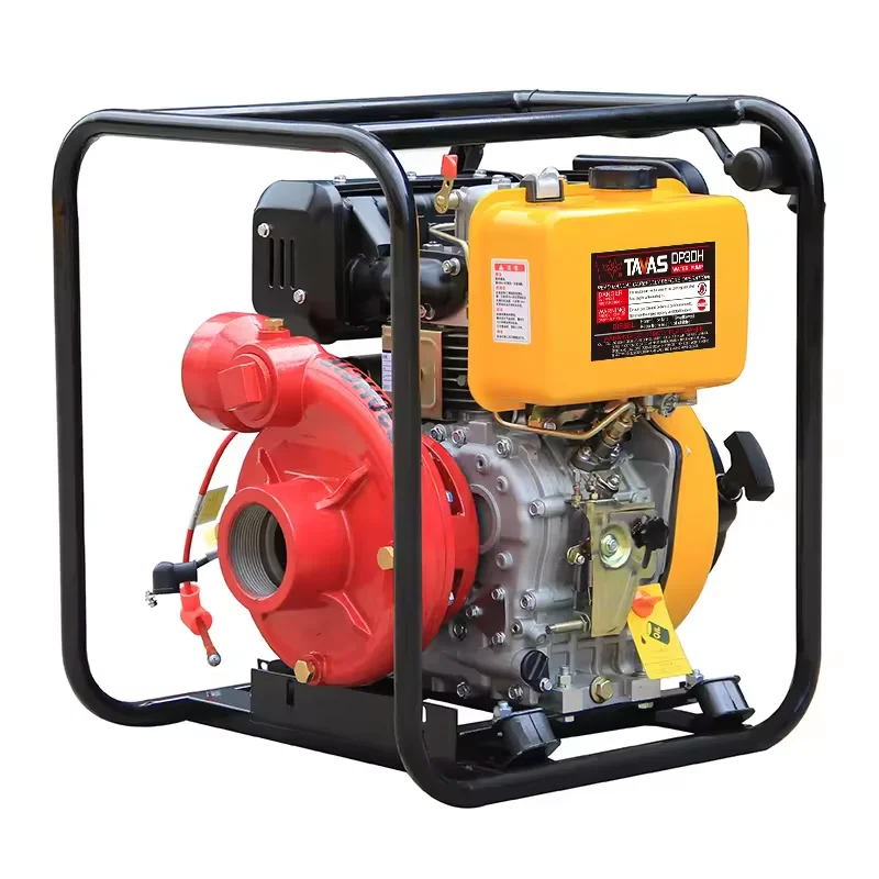 Тавас DP30HHCI 186F Электрический старт 3-дюймовый чугунный водяной насос высокого давления bombas de agua мощный портативный