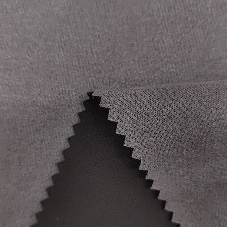 Hot selling fabric material polyester wholesale scuba suede plain polyester fabric for sale