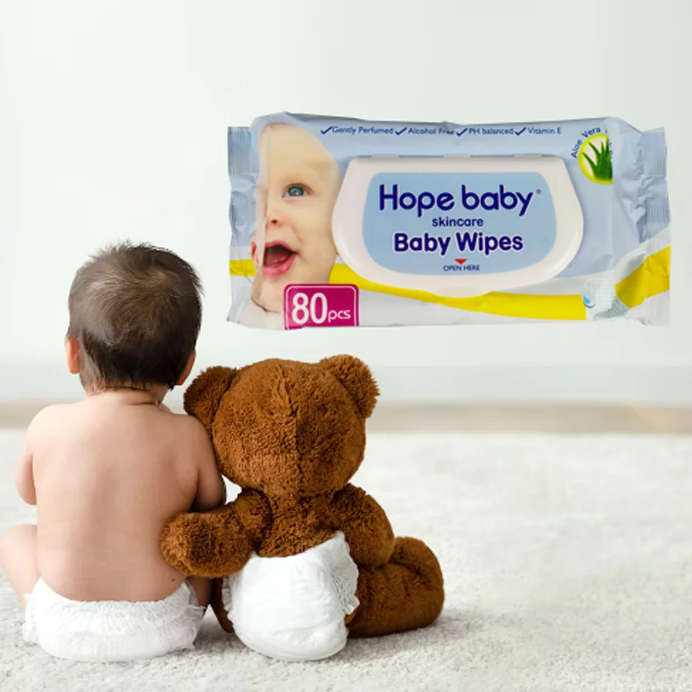 Customized Logo Wet Wipes OEM/ODM Acceptable Mulit-purpose Cleaning Baby Wet Wipes