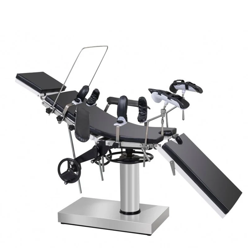MEDIGE Multi Purpose Steel Manual Orthopedic Operation Bed Surgical Operating Theater Table Operation Table