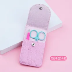 Набор аппликаторов для ресниц из нержавеющей стали, розового и золотого цвета