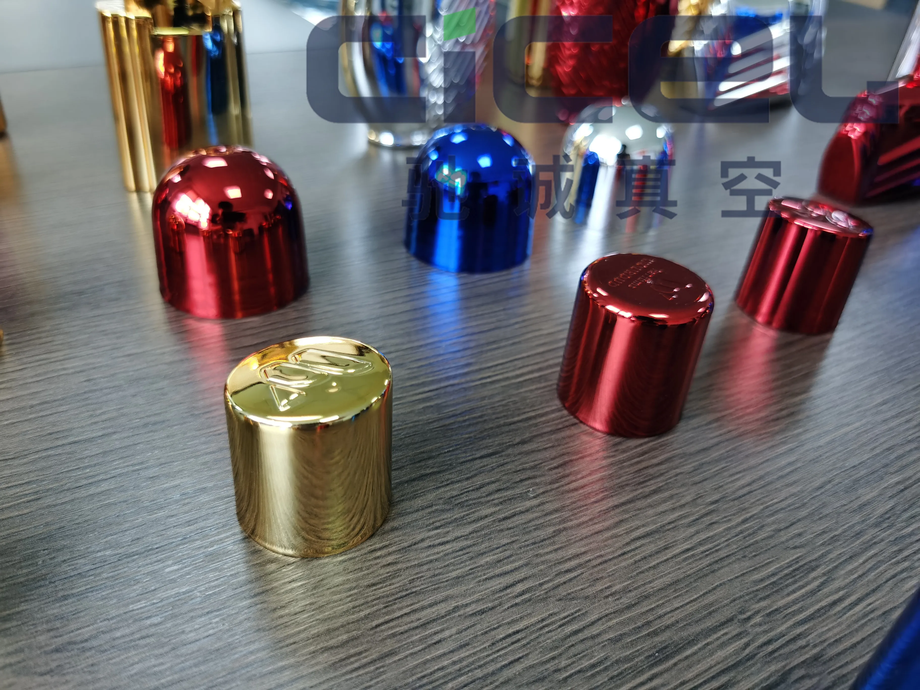 CICEL CCZK-1215-EL perfume bottles perfume covers pvd vacuum metalizing machine