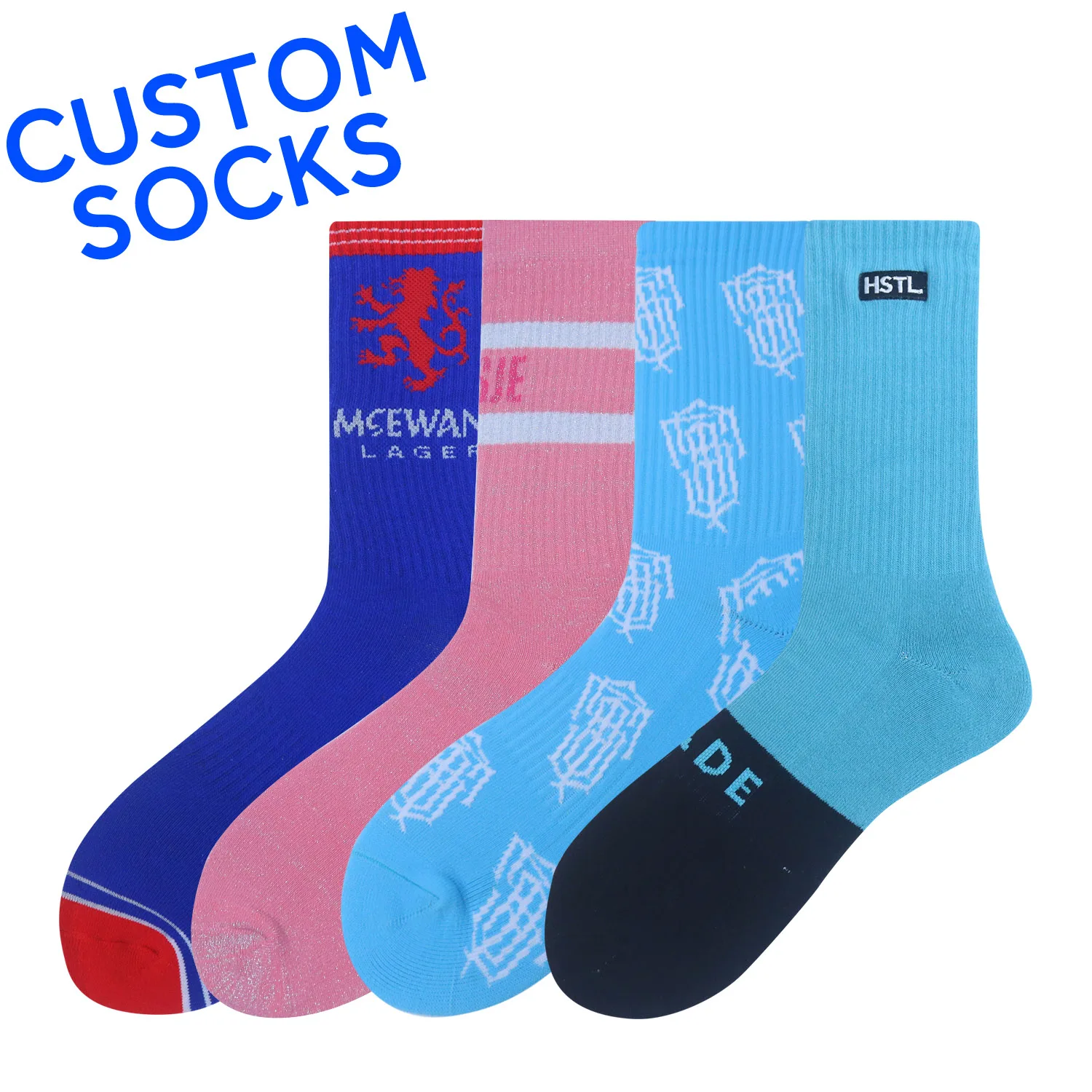 New Style Sports Teen Tube Socks Fancy Letters Terry manufacturers custom men basketball sports socks embroidery logo socks