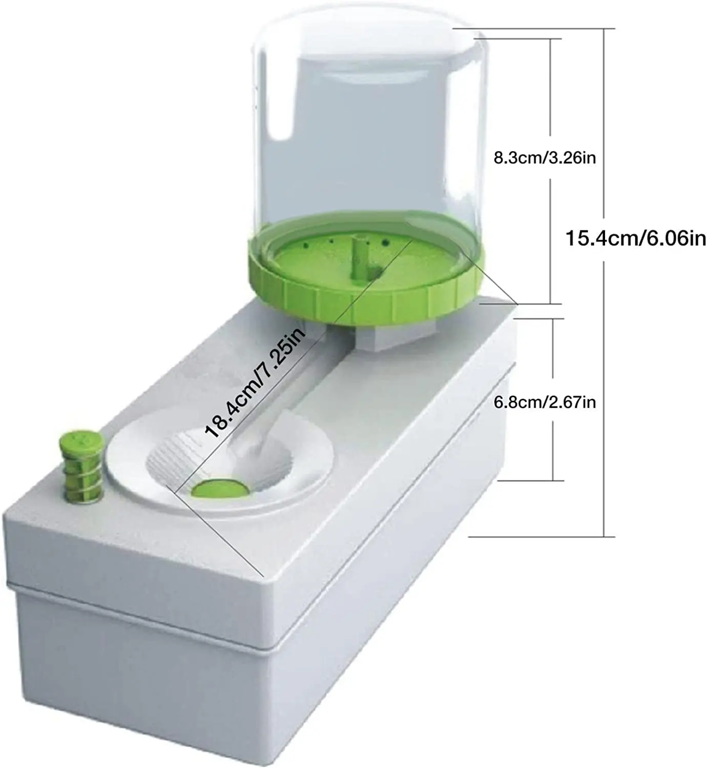 Brush Rinser Paint Brush Cleaner Machine Fresh Water Cycle Makeup Brushes Rinser for Acrylic Water-Based Paints Cleaning Tool