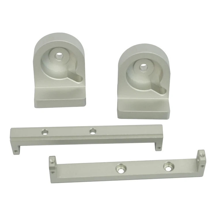 OEM New Product Customization Gray ABS Material Stainless Steel Drilling Wire Cutting Parts CNC Machining Service