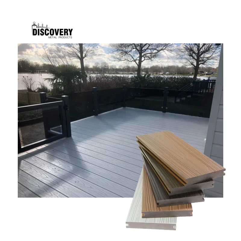 High Quality Composite Decking Anti-slip Wpc Deck Long Lifetime Wpc Eco Decking Floor