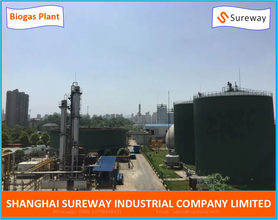 Biogas Project with Cstr Anaerobic Digestion Tank