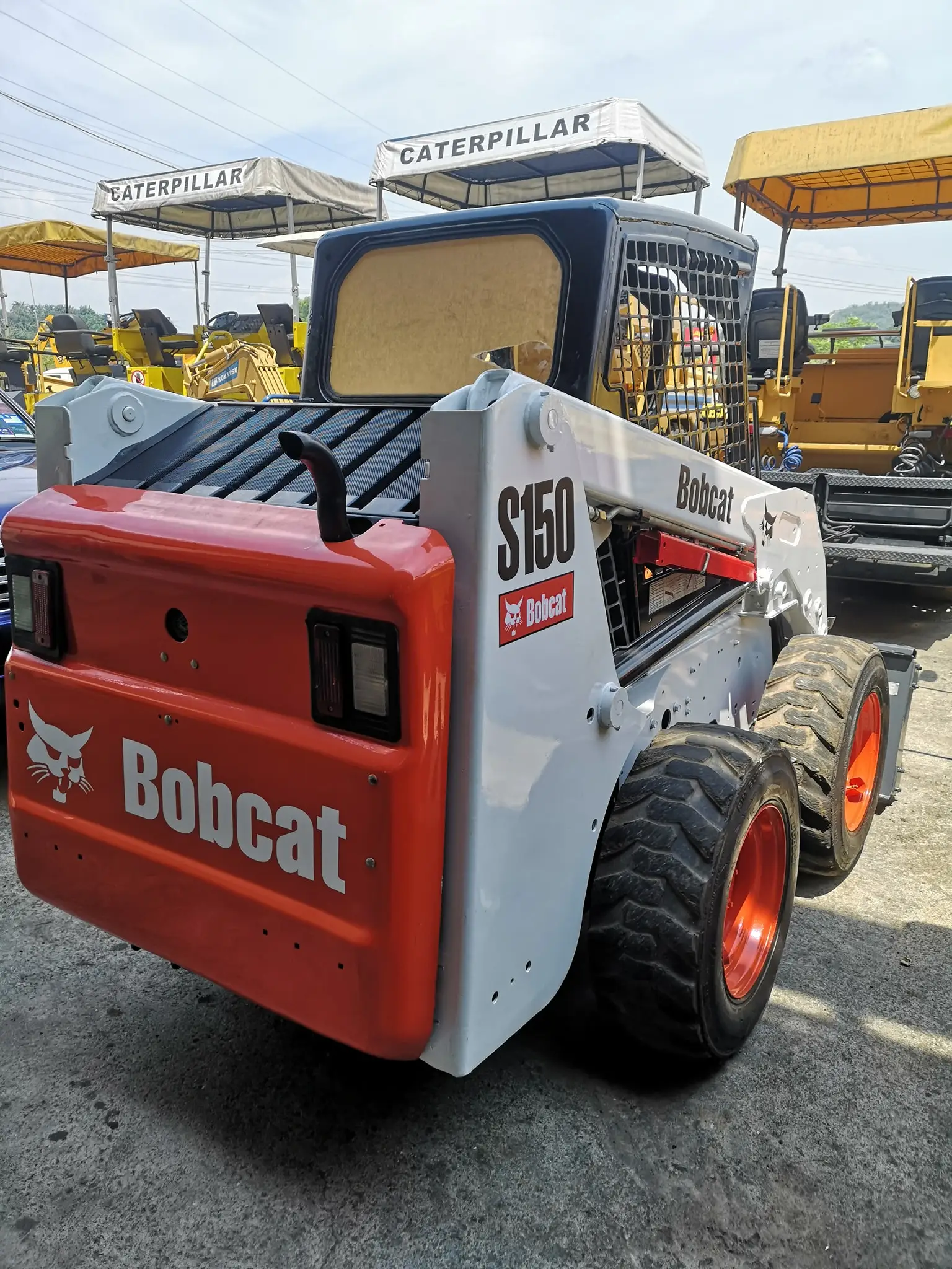 100% US  brand original BOBCAT S150 2.4ton  Used Skid Steer Loader multifunction