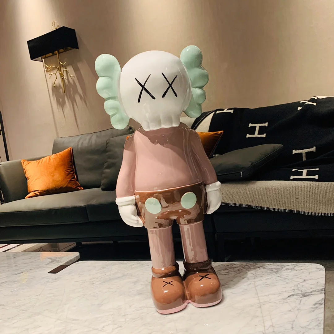 Большая креативная экшн-фигурка, Детская копилка с большим медведем, модная брендовая милая игрушка для украшения