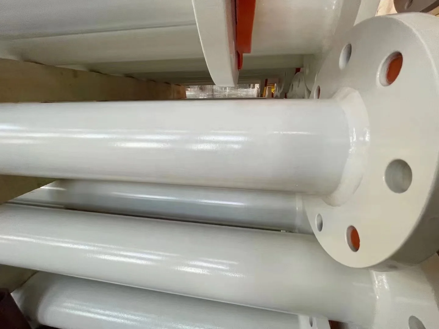 PTFE  LINED PIPE AND FITTINGS ARE RESISTANT TO CORROSION FULL VACUUM AND HIGH PRESSURE DURING CORROSIVE LIQUID HANDLING