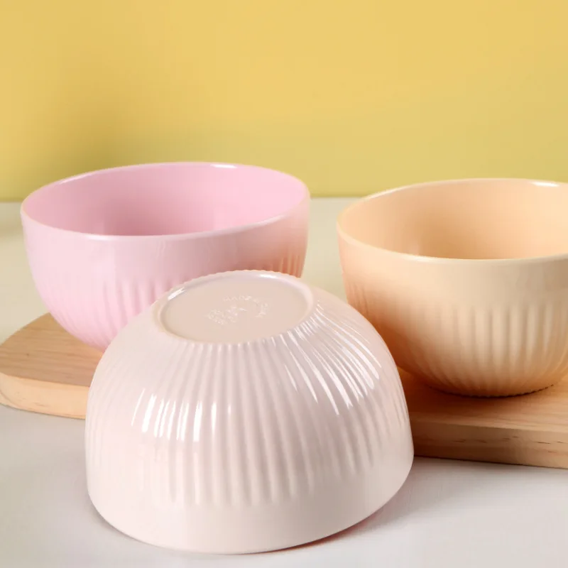 Nordic Solid Color Round Melamine Mix Bowl Melamine Sauce Bowl Soup Rice Bowl