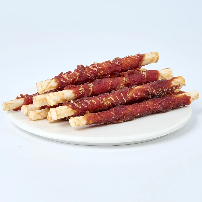 Perfect Quality  Senior Pet Duck Meat Nutrition Duck Wrapping Rawhide  For Glowing Fur And Vibrant Health