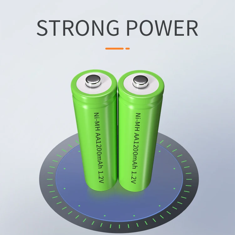 Заводская цена аккумуляторная батарея AA1800mAh Ni-MH батареи