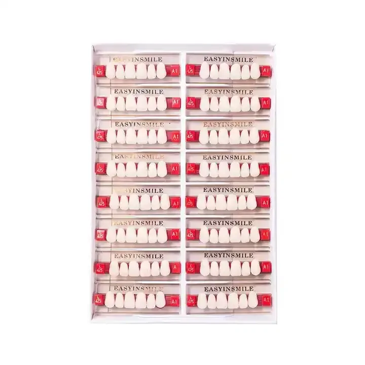 Easyinsmile оптовая продажа набор зубных протезов из композитной смолы стоматологические материалы 48 шт./96