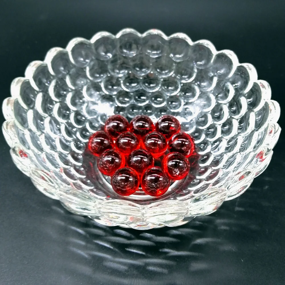 big discount round glass ball for toy wholesale glass bead for decorating firepit