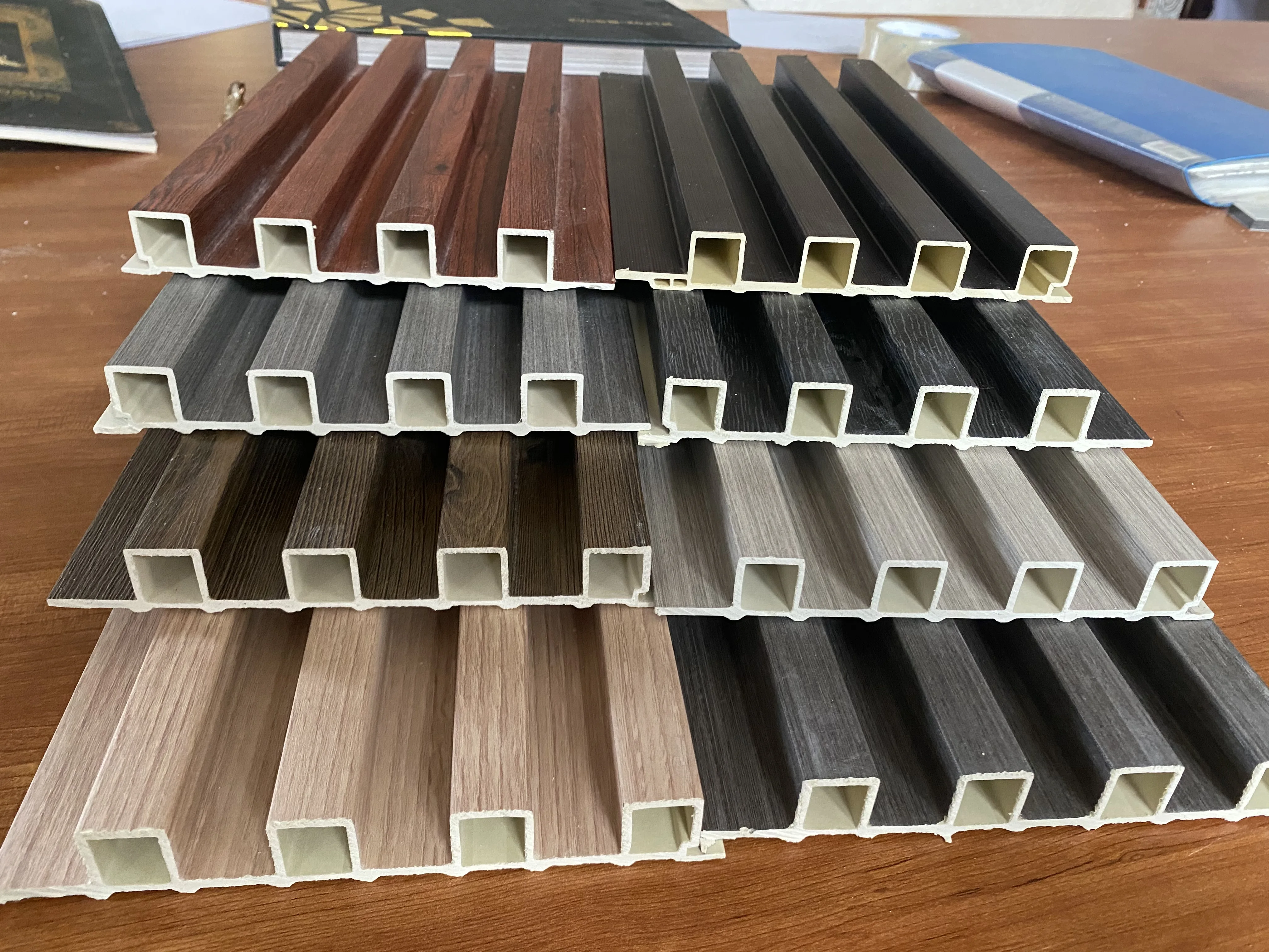 Factory Direct Supply Laminate Panel Heat Proof WPC Panel for Living Room