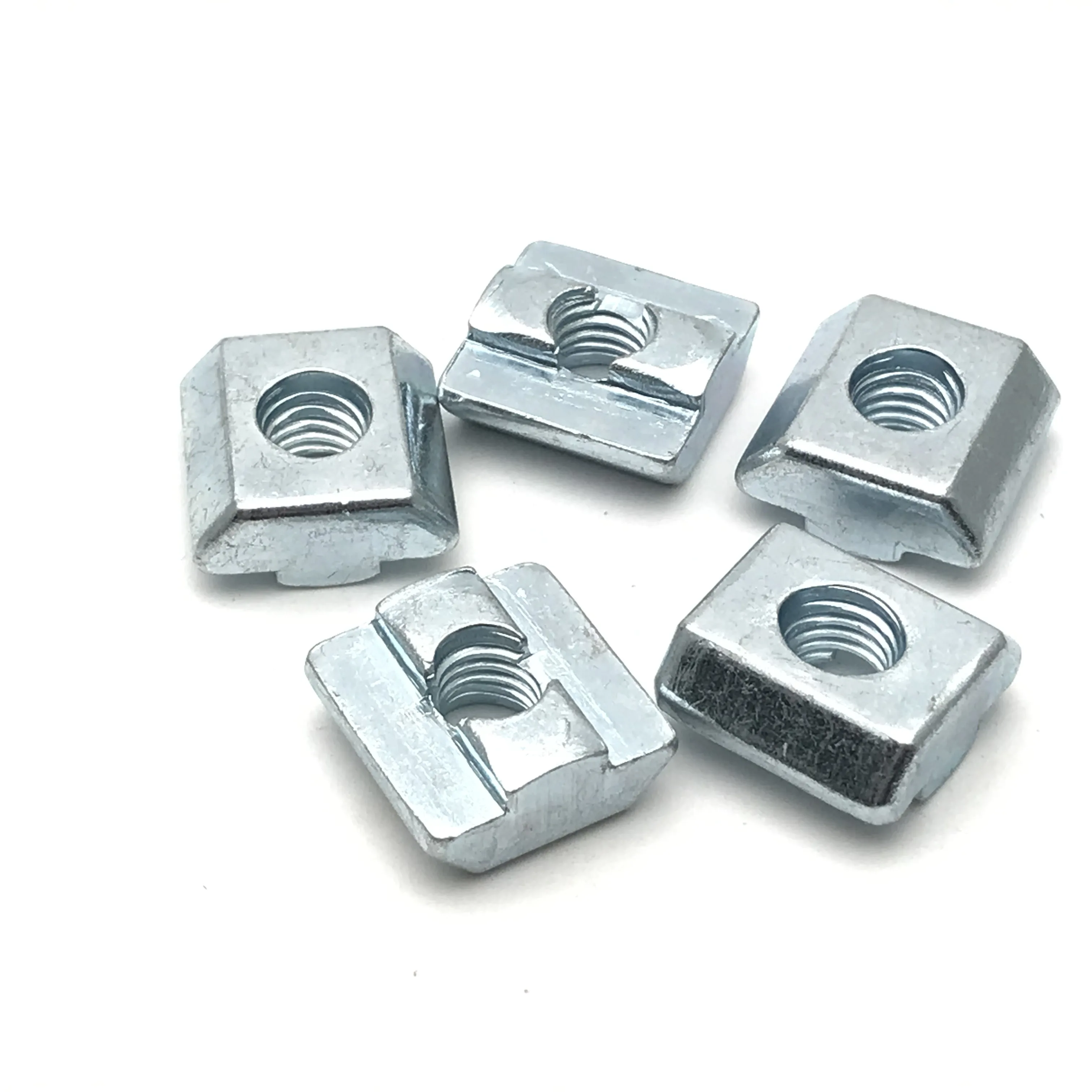 M6 M8 M10 Nickel Zinc plated Steel T slot Slide nut 4040 slide nut