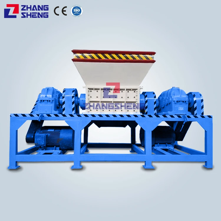 Manual tire shredder machine for recycling