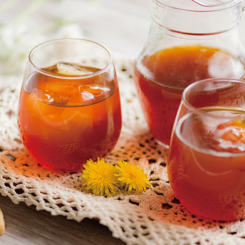 Содержит корень одуванчика черные бобы травяной гигиенический чай для здравоохранения