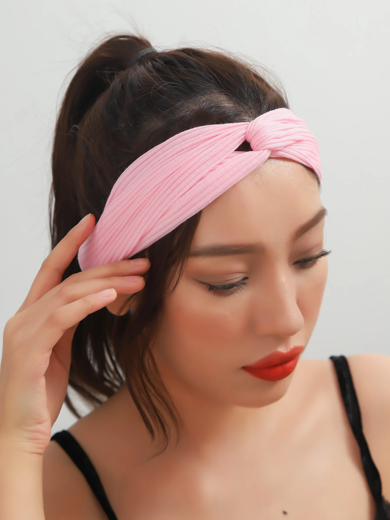New Arrivals Yoga Sports Headband Women Absorption Running Head Band Simple Fitness Headband