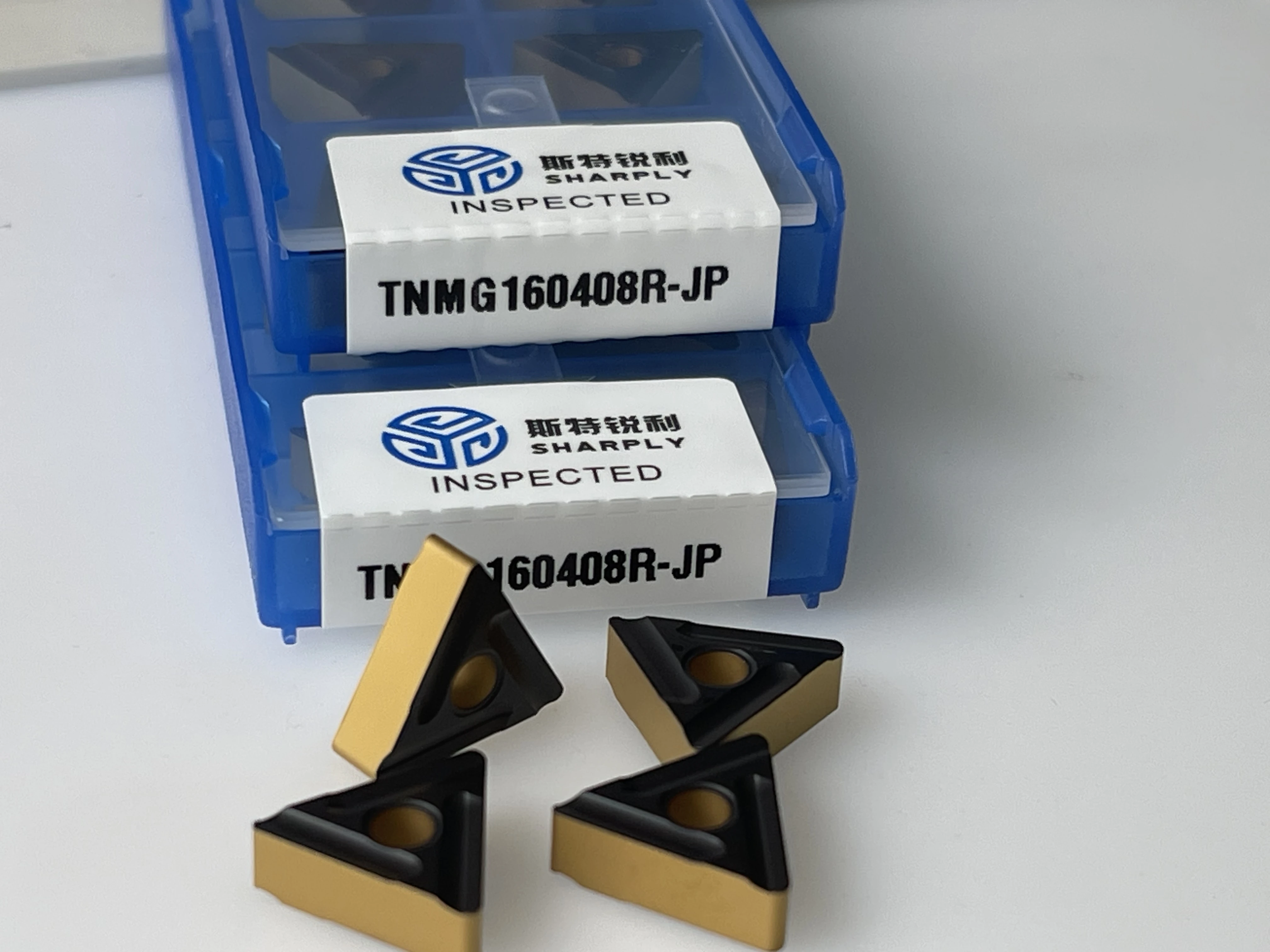ZZST Tungsten carbide inserts Turning inserts TNMG160408R-JP CNC Cutting tools TNMG